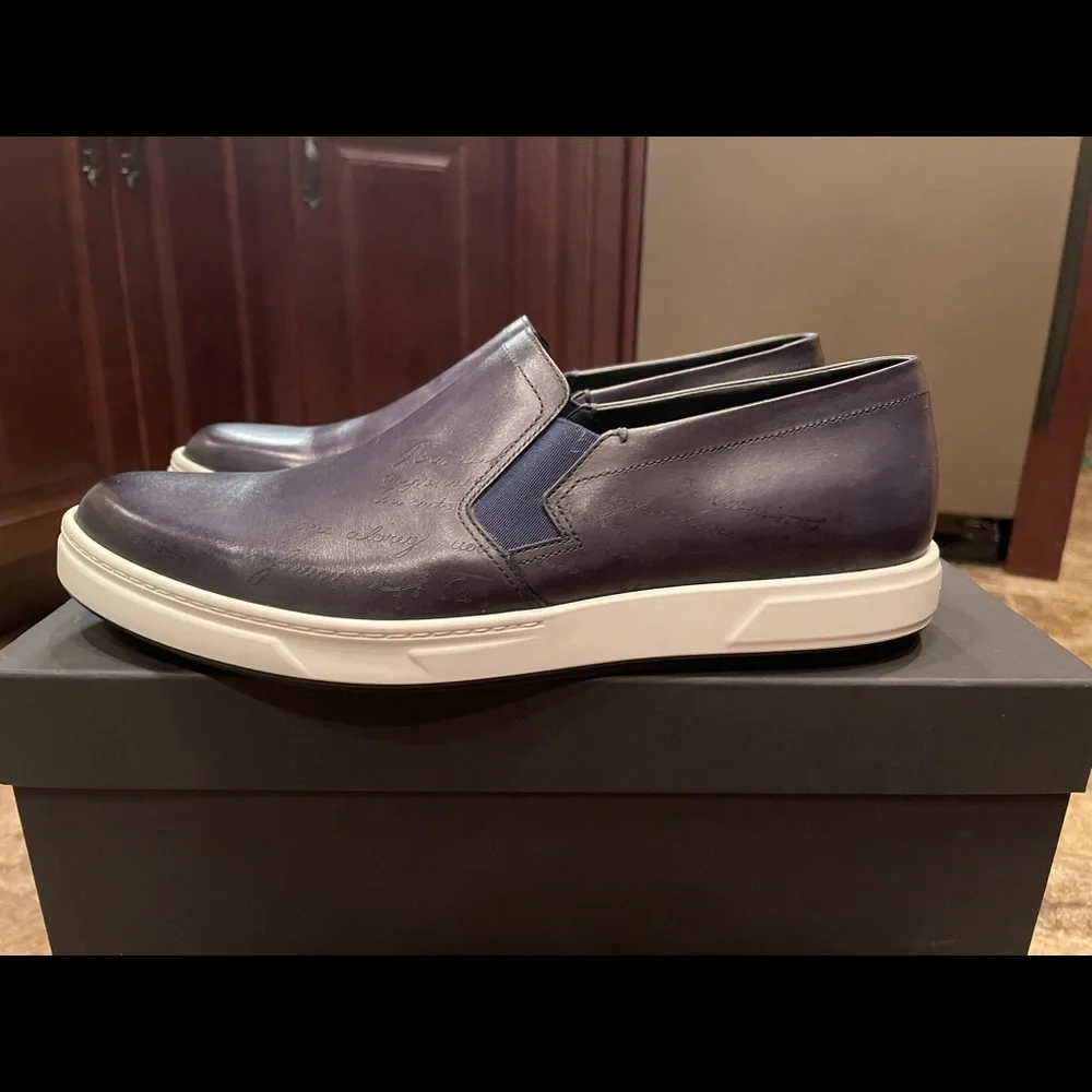Berluti Playtime Scritto slip-on - Picture 5 of 10